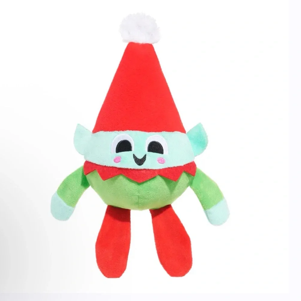 Barkbox Dingleberry Elf with spiky ball